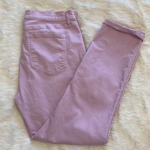 Ann Taylor Loft Pink Skinny Crop